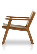 Delano Outdoor Chair in Ivory Rope