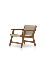 Delano Outdoor Chair in Ivory Rope