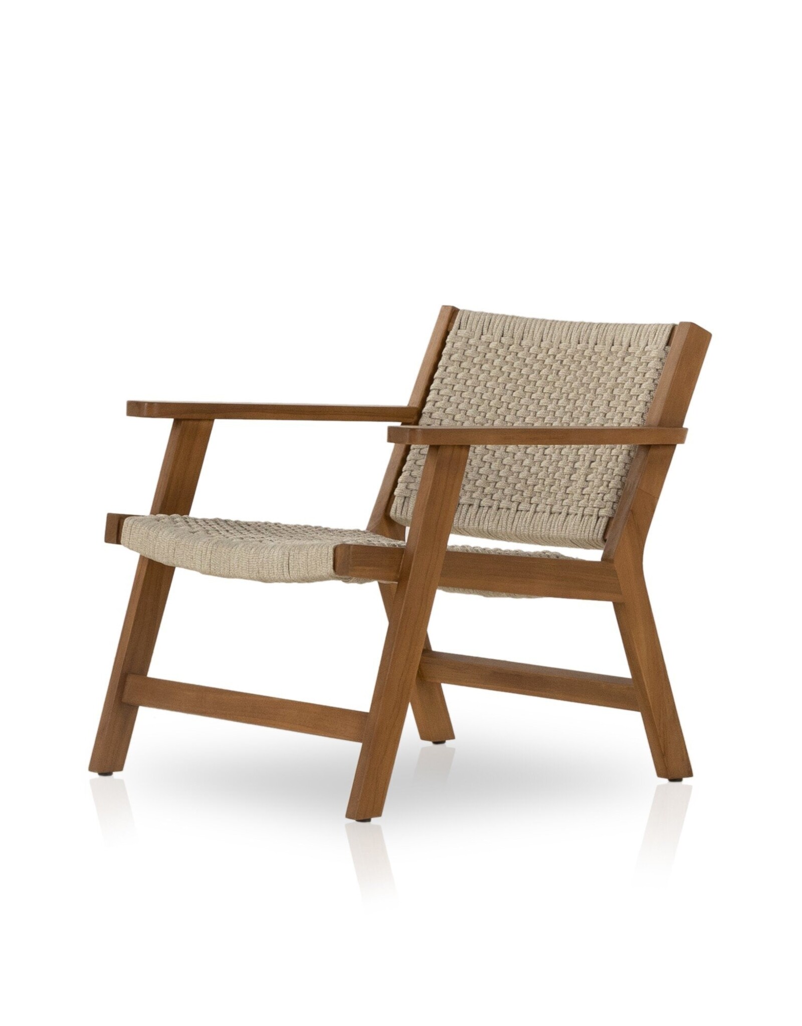 Delano Outdoor Chair in Ivory Rope