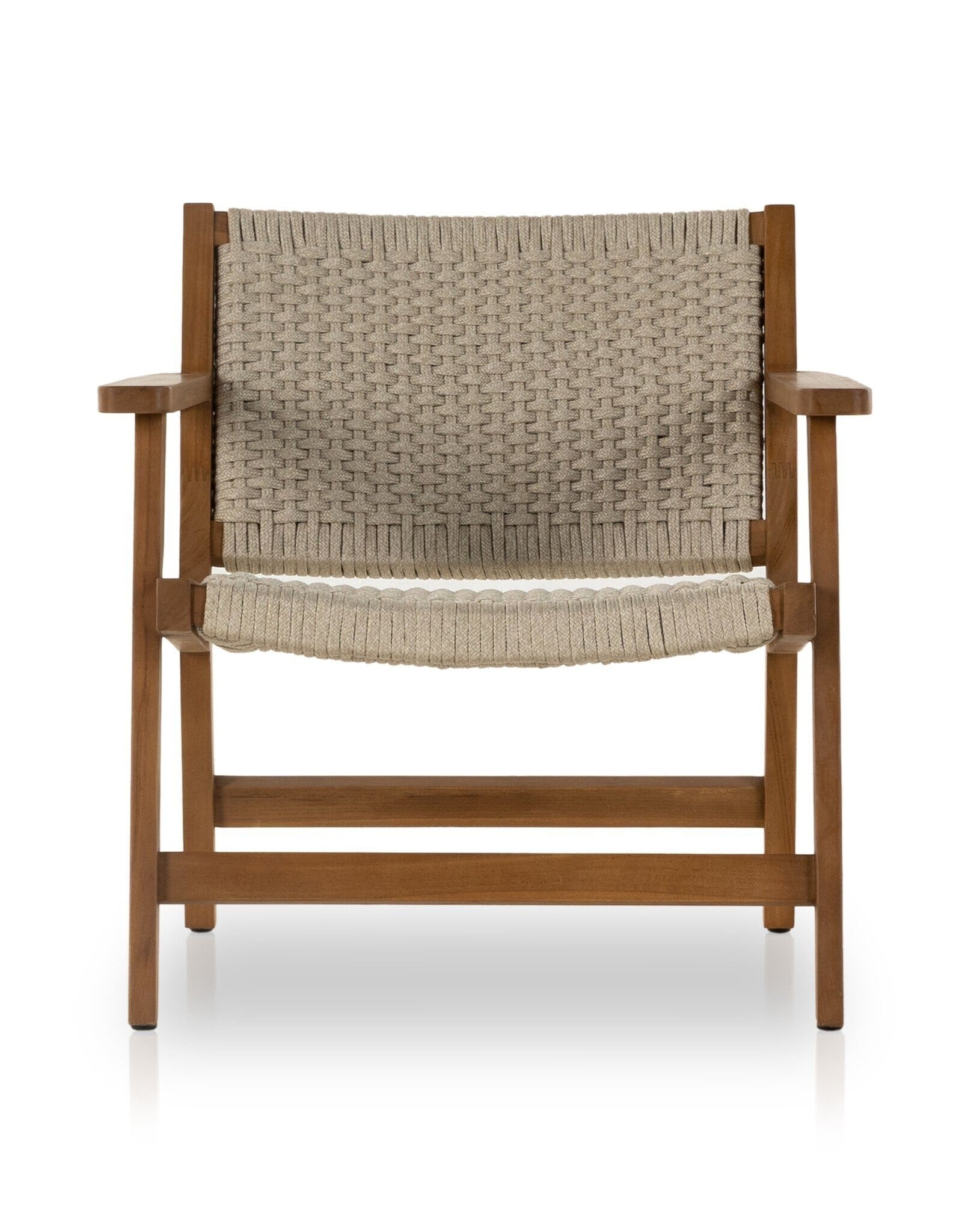 Delano Outdoor Chair in Ivory Rope