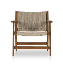 Delano Outdoor Chair in Ivory Rope