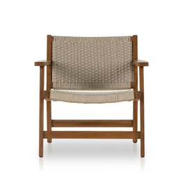 Delano Outdoor Chair in Ivory Rope