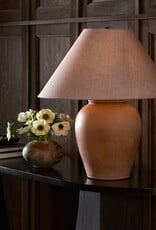 Russo Table Lamp, Aged Natural Terracotta