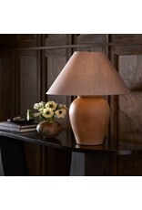 Russo Table Lamp, Aged Natural Terracotta