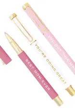 Best Mom Ever Metal Pen Set