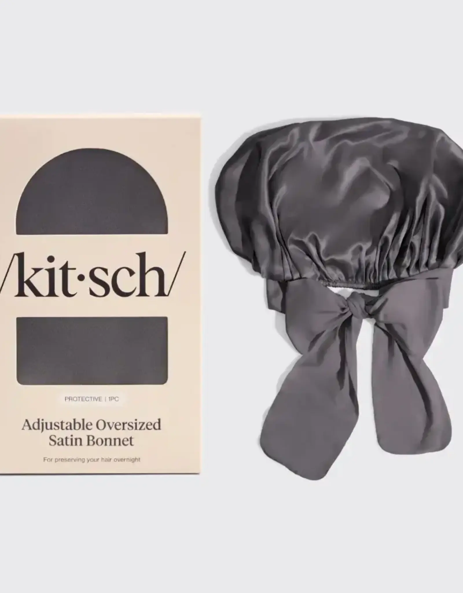 Adjustable Oversized Satin Bonnet