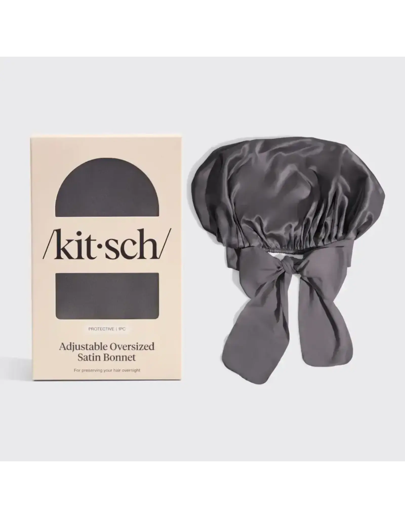 Adjustable Oversized Satin Bonnet