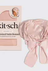 Adjustable Oversized Satin Bonnet