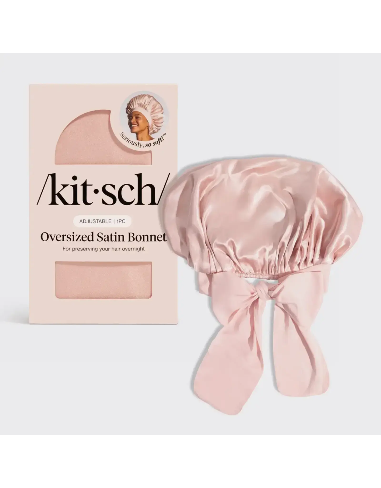 Adjustable Oversized Satin Bonnet