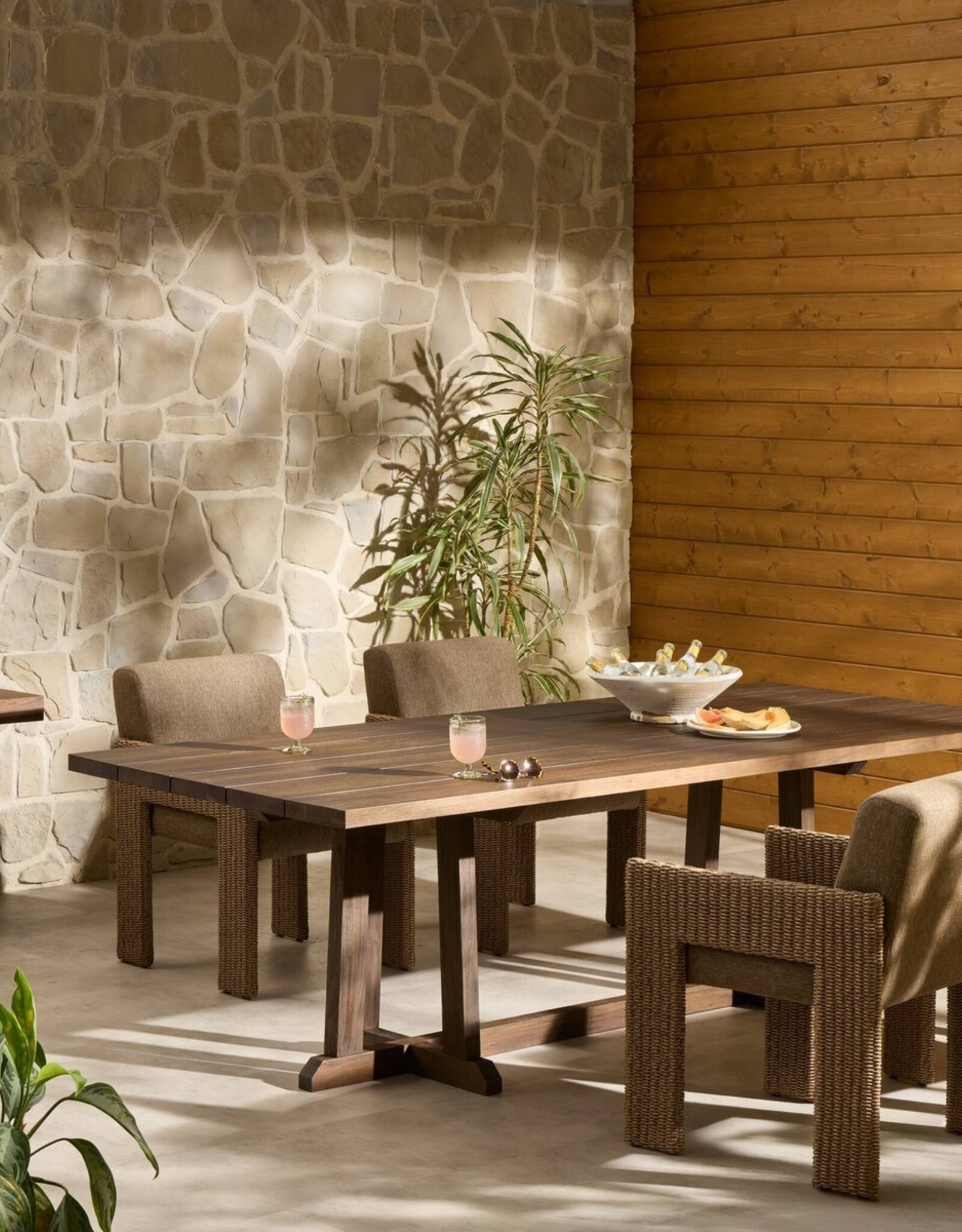 Indie Outdoor Dining Table