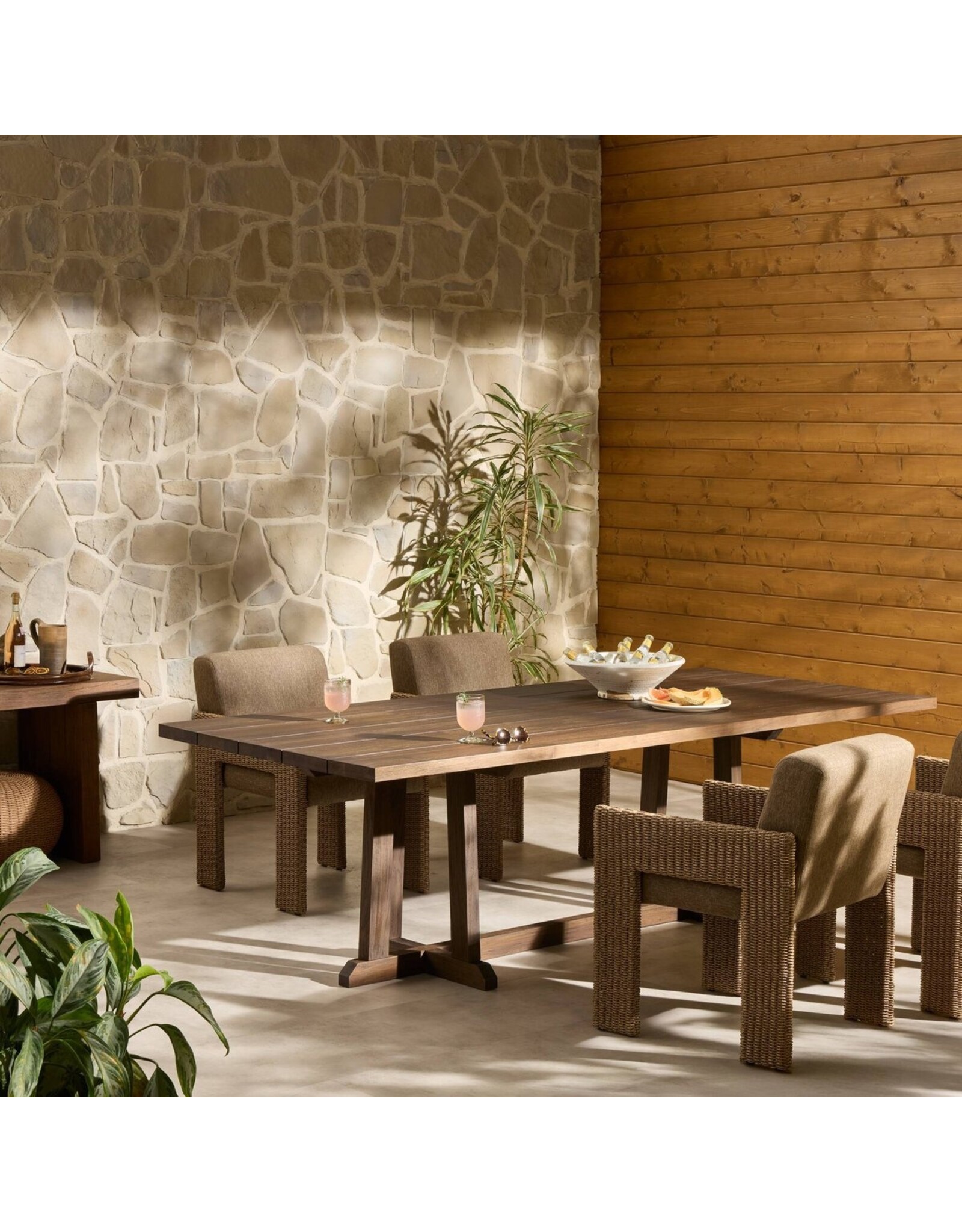 Indie Outdoor Dining Table