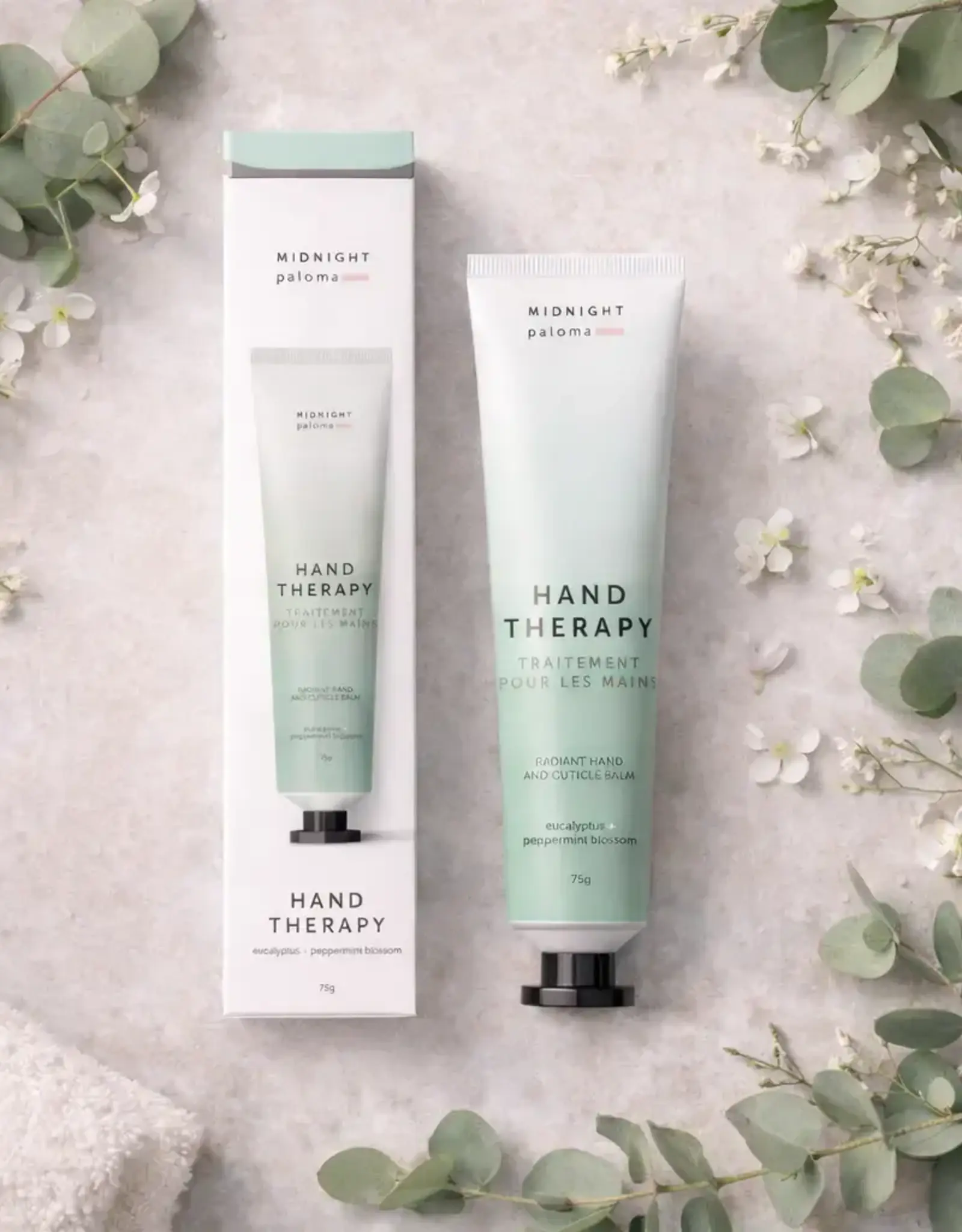 Eucalyptus + Peppermint Blossoms Hand Therapy