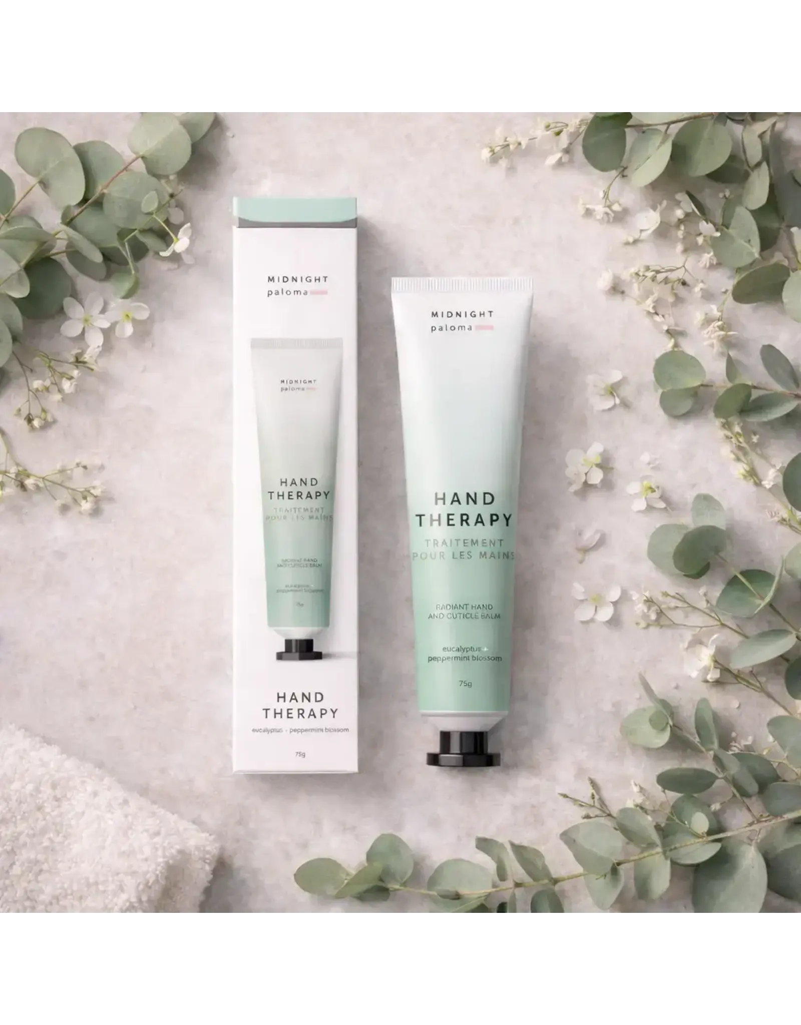 Eucalyptus + Peppermint Blossoms Hand Therapy