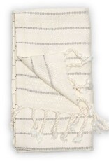 Turkish Towel - Bamboo Striped - Mist