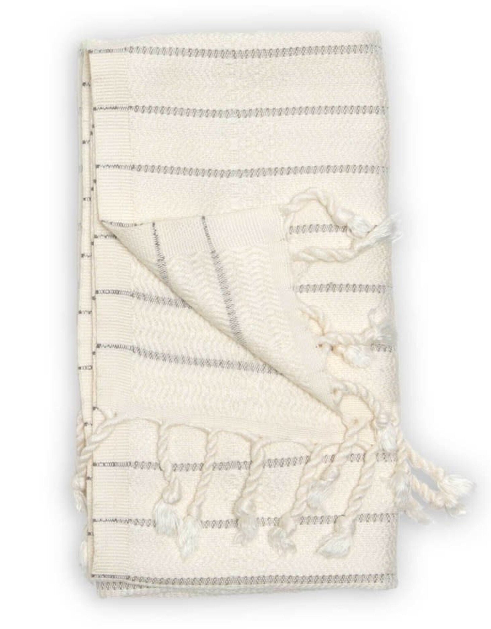 Turkish Towel - Bamboo Striped - Mist