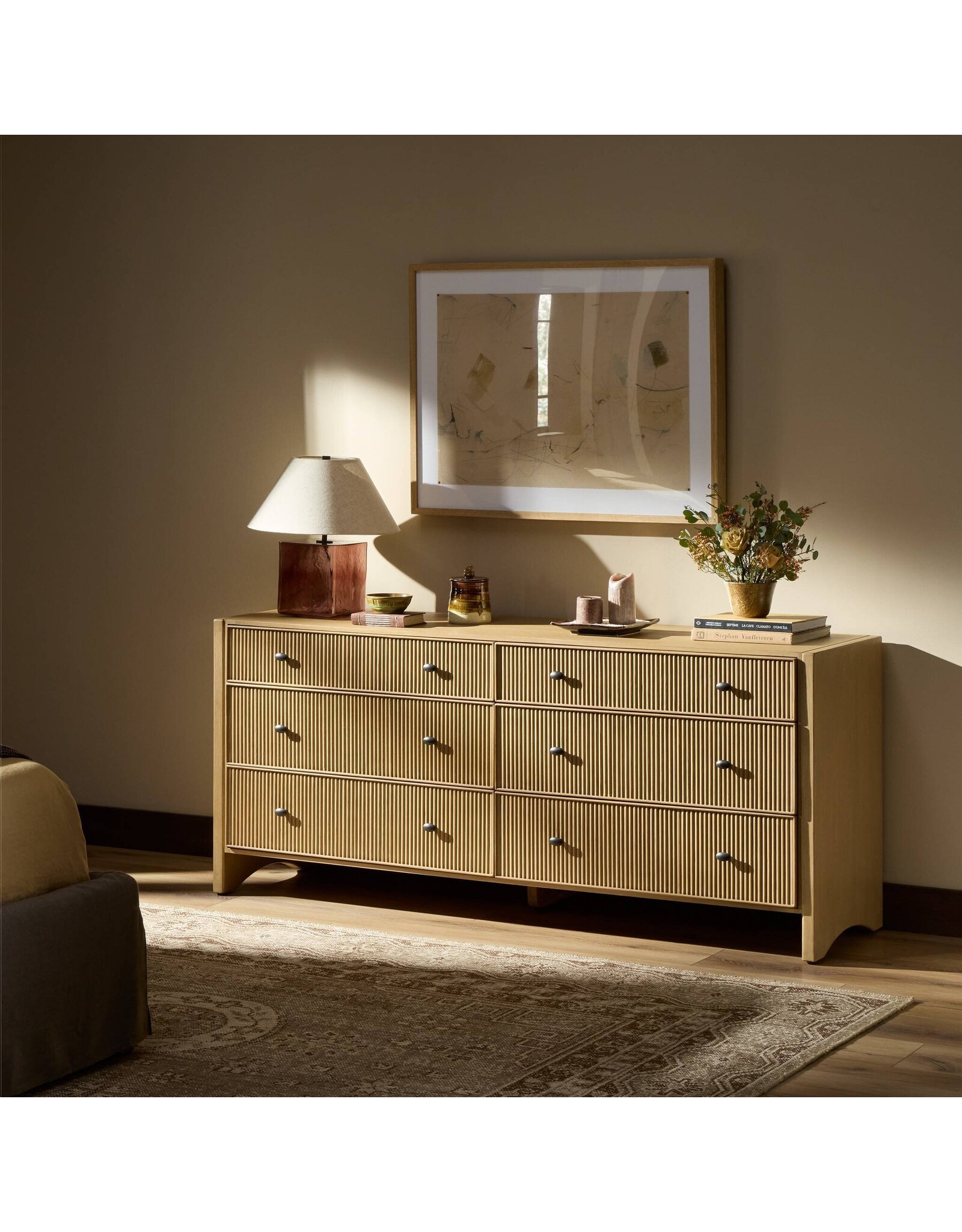 Hazel 6 Drawer Dresser