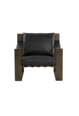 Berke Lounge Chair in Antique Bronze