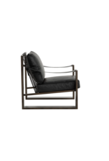 Berke Lounge Chair in Antique Bronze