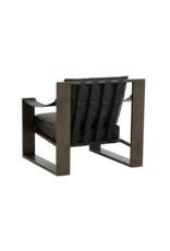 Berke Lounge Chair in Antique Bronze
