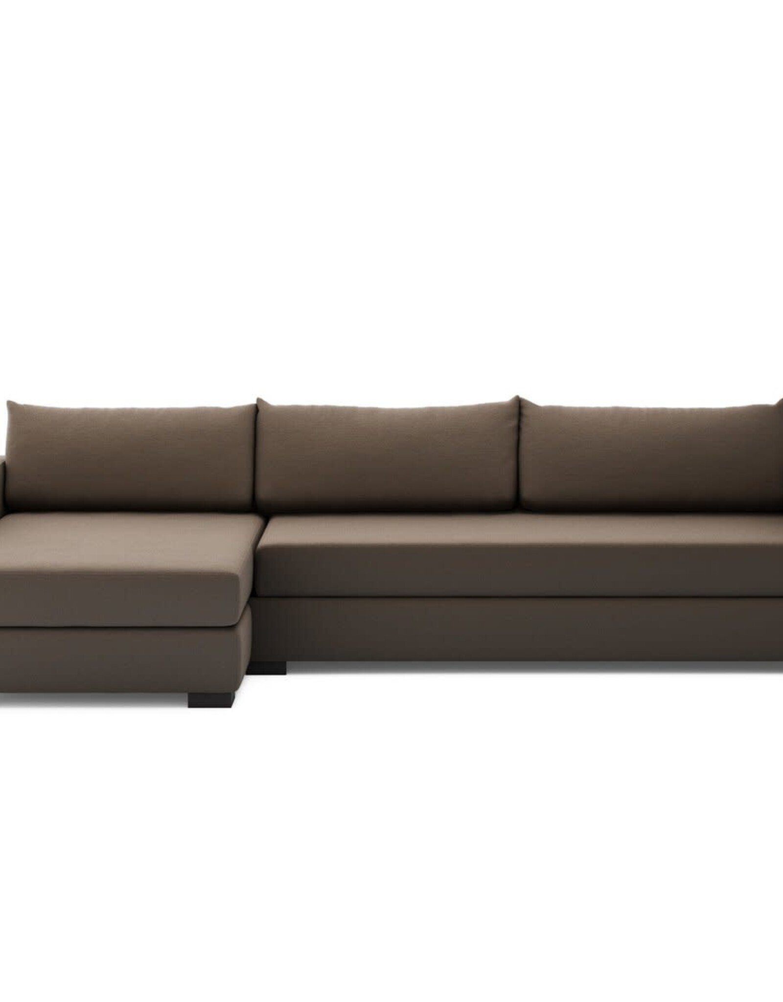 Wickham 2-Piece Sleeper Sectional in Savoy Coffee
