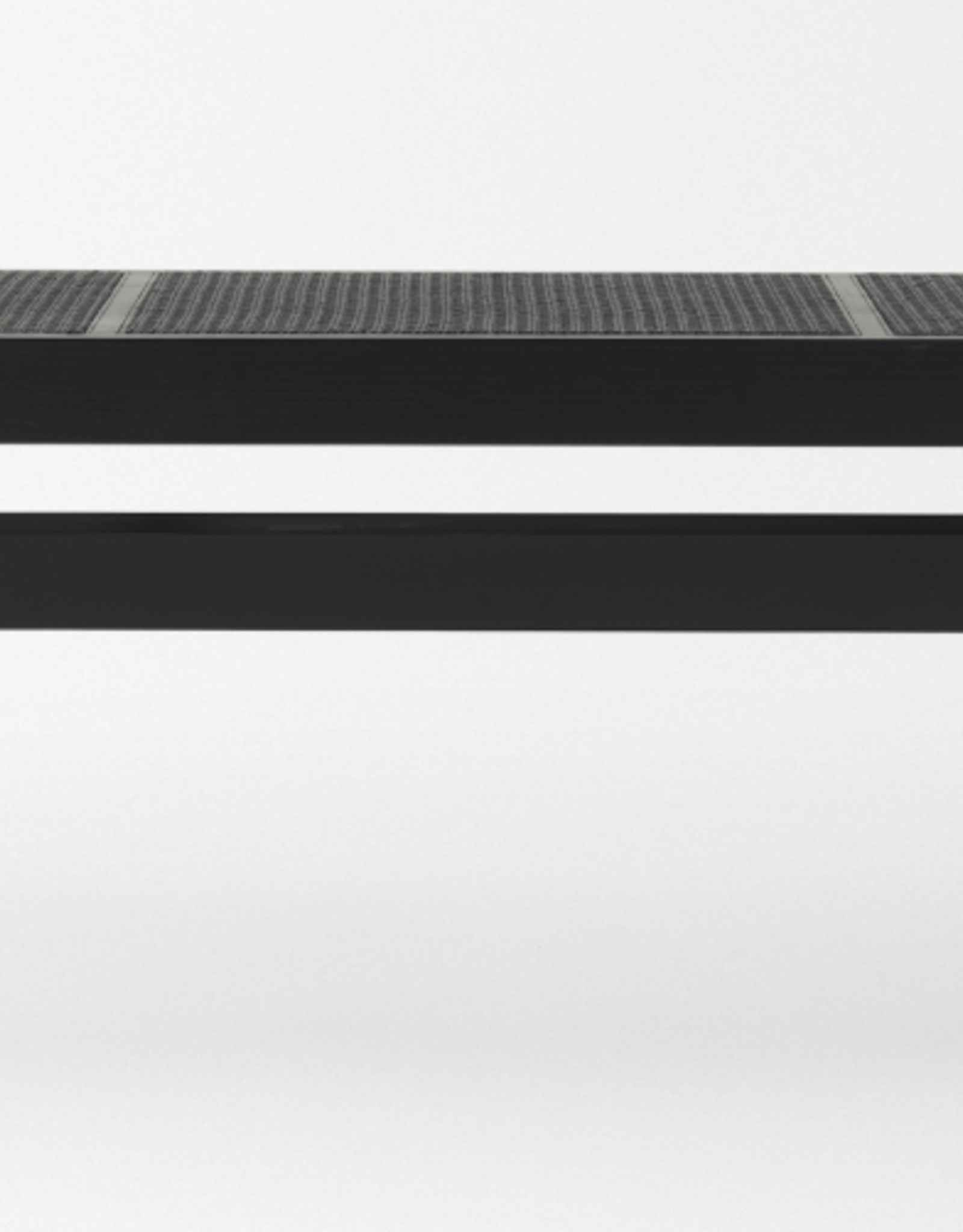 Arvin Black Wooden Bench