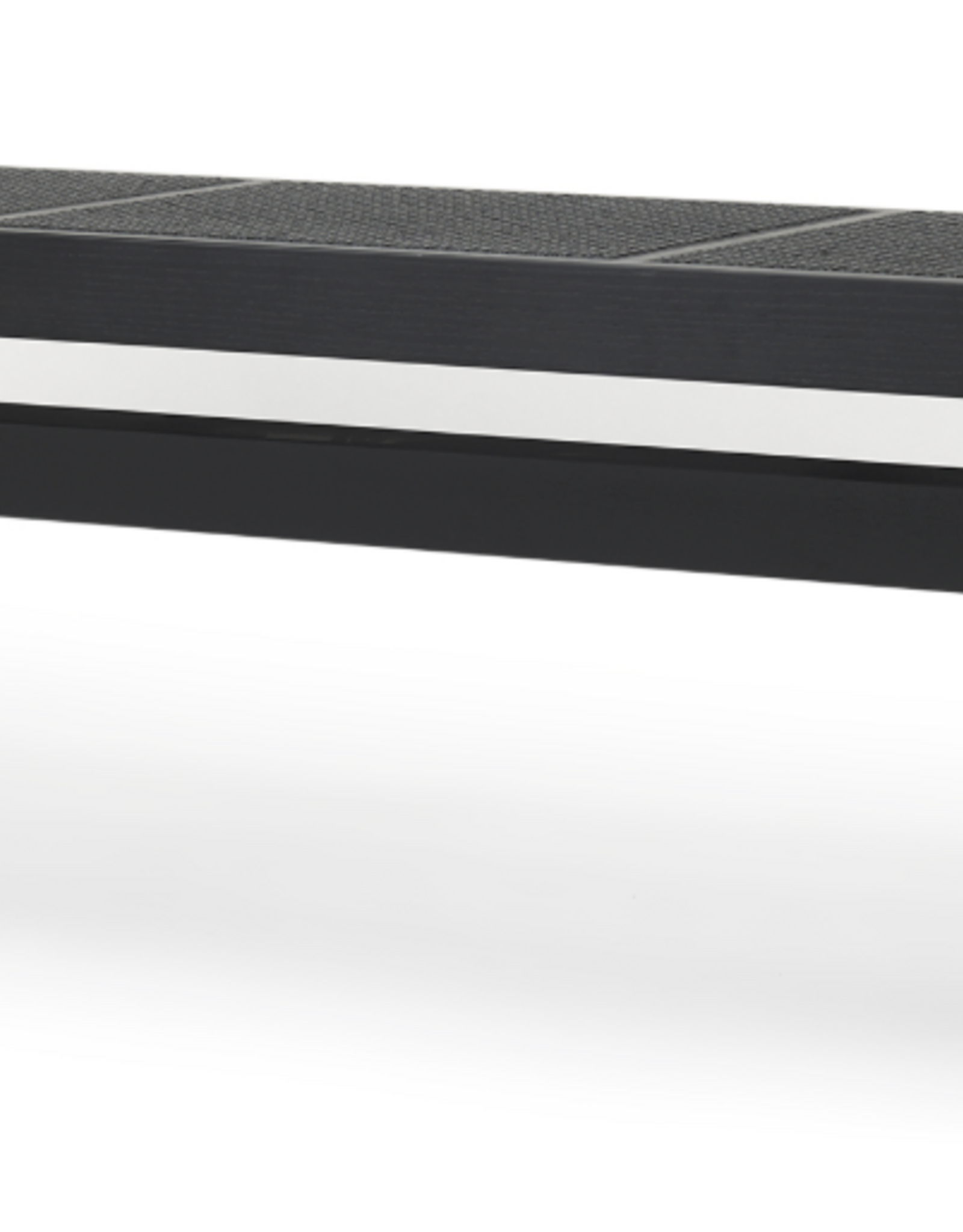 Arvin Black Wooden Bench