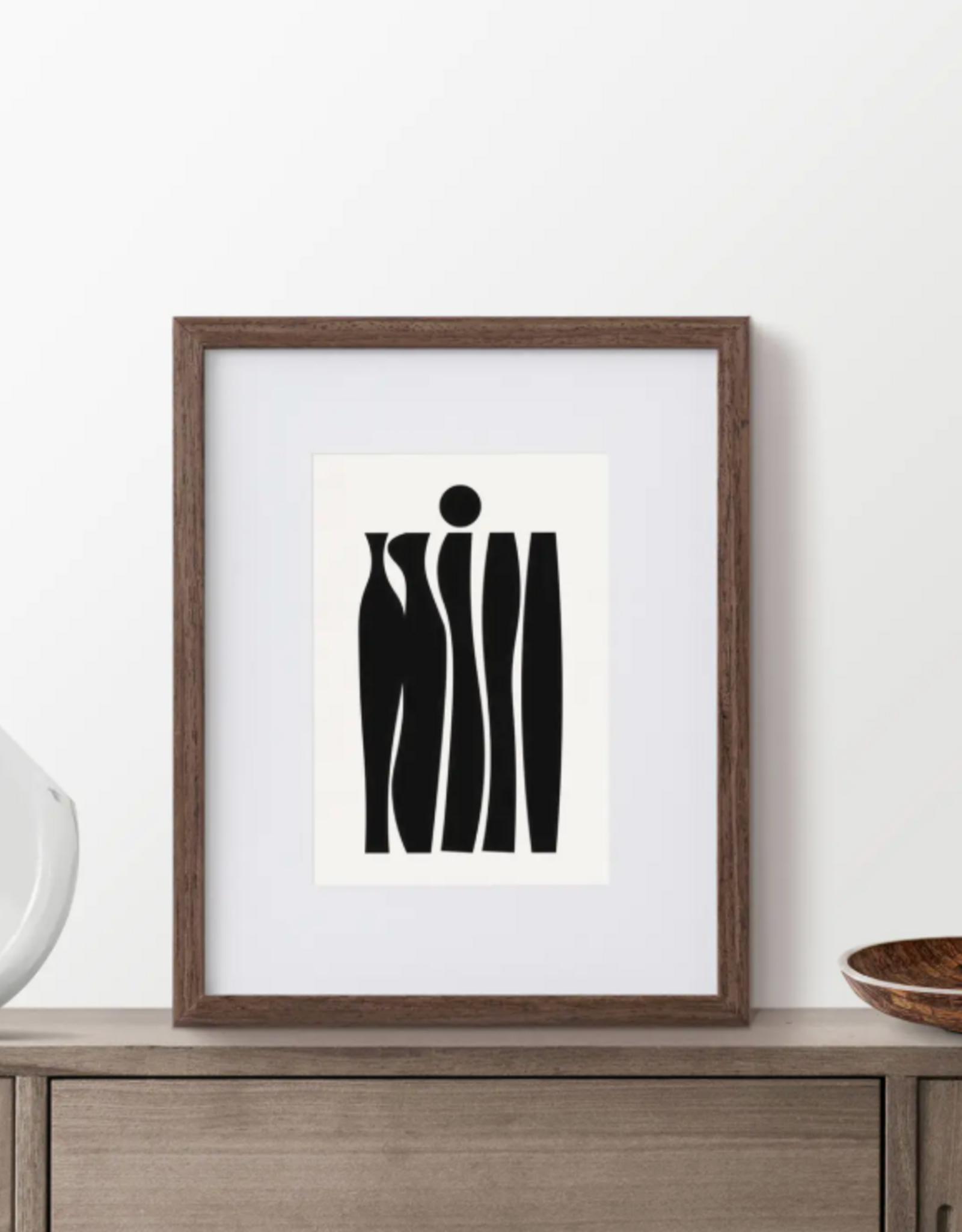 Wooden Dark Oak Frame