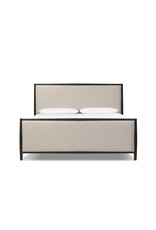 Glenview King Bed in Smoked Black Oak