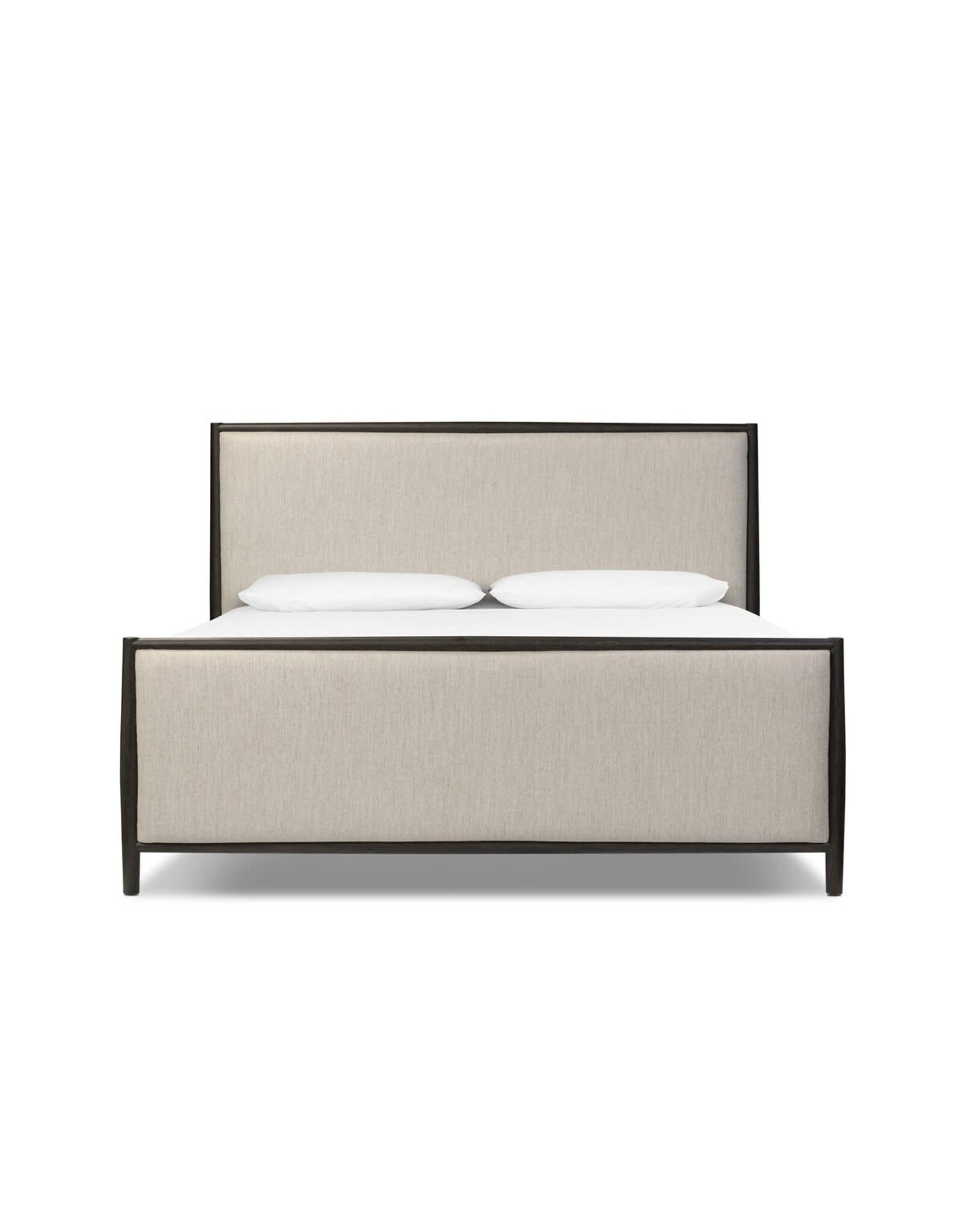 Glenview King Bed in Smoked Black Oak