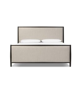 Glenview King Bed in Smoked Black Oak