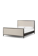 Glenview King Bed in Smoked Black Oak