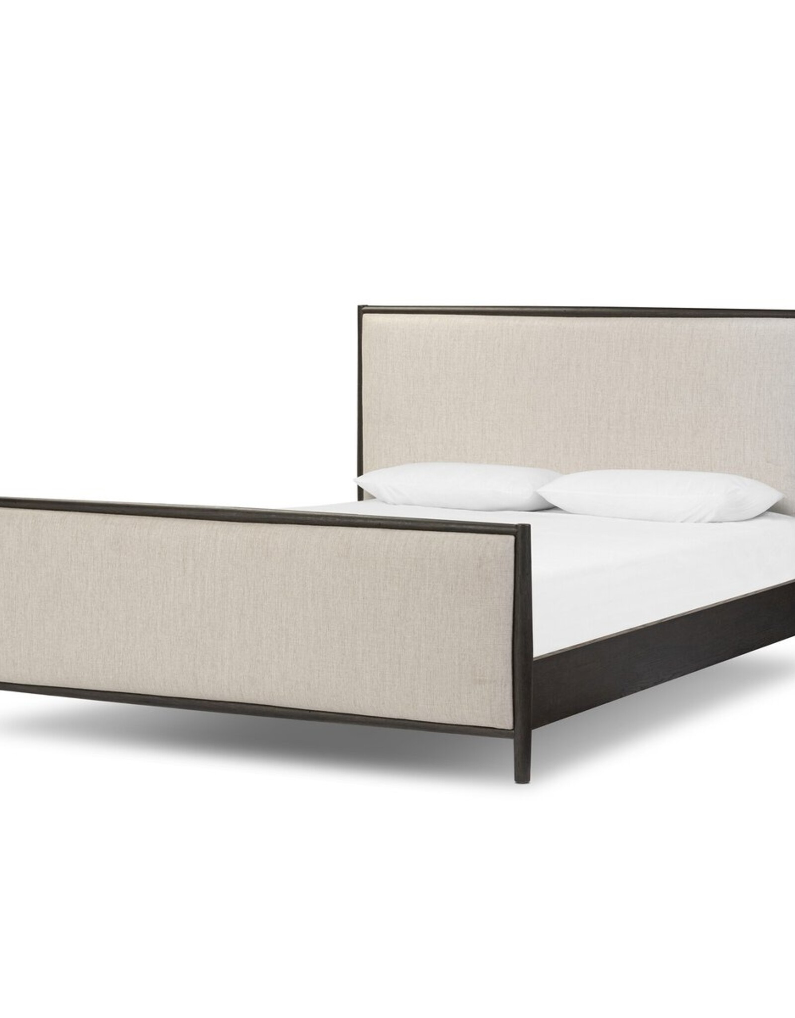 Glenview King Bed in Smoked Black Oak