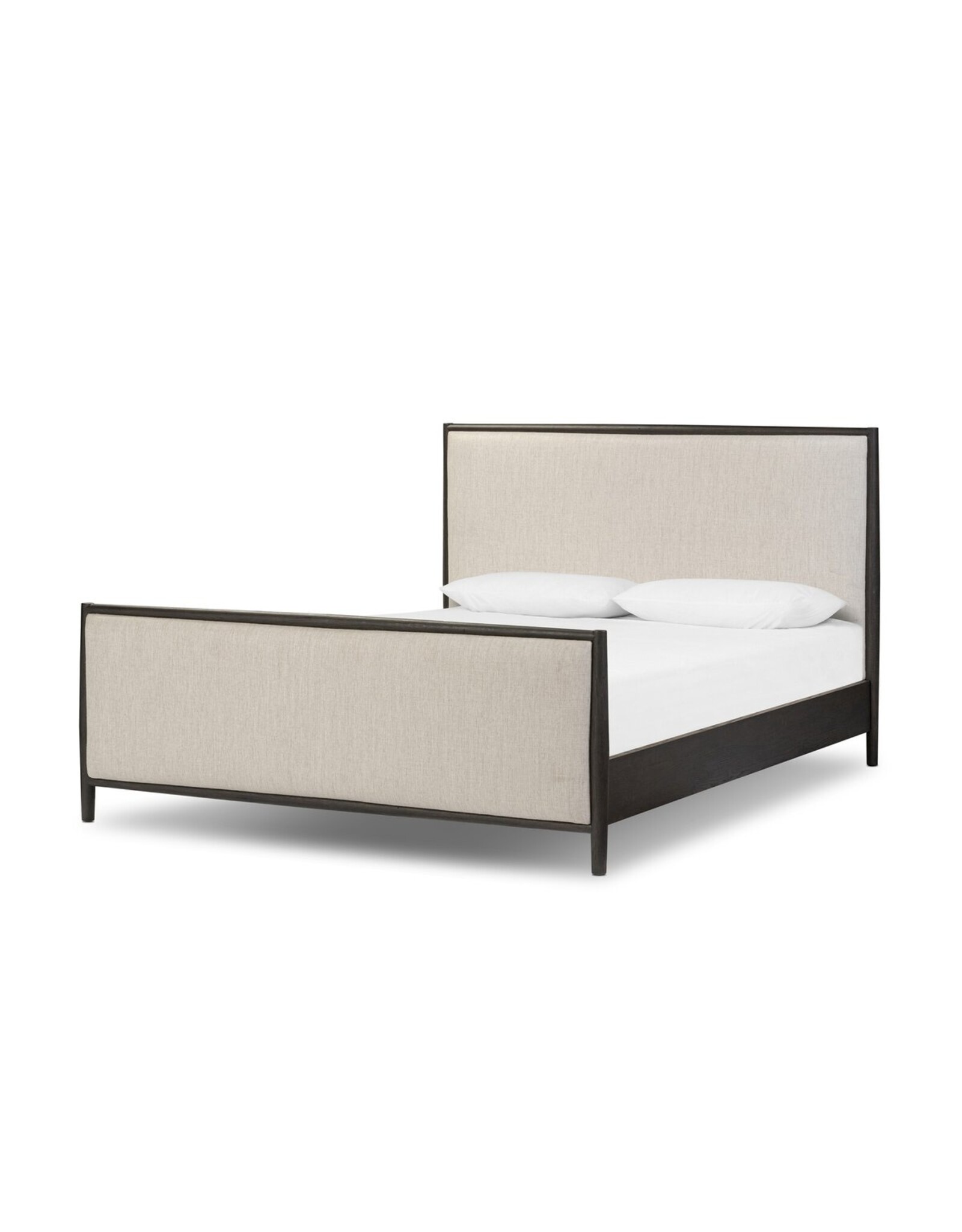 Glenview King Bed in Smoked Black Oak
