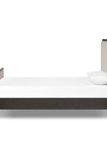 Glenview King Bed in Smoked Black Oak