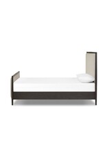 Glenview King Bed in Smoked Black Oak