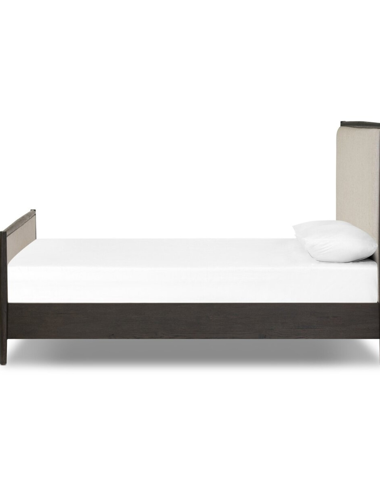 Glenview King Bed in Smoked Black Oak