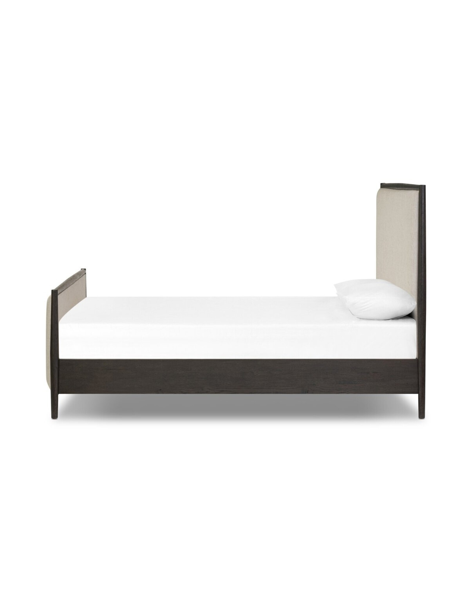 Glenview King Bed in Smoked Black Oak