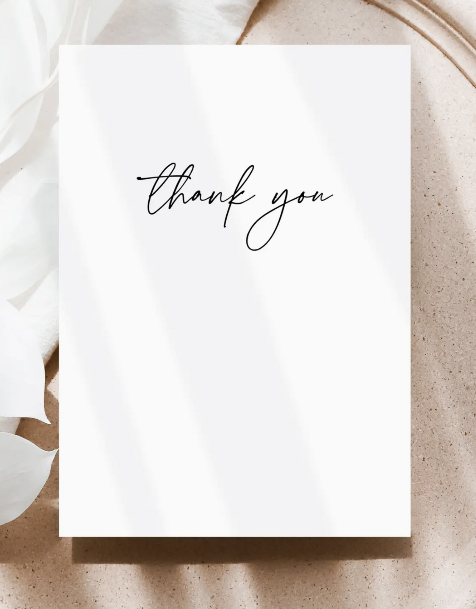 Thank You Card