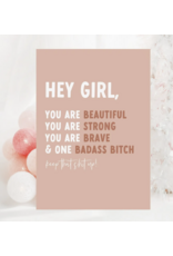 You Are Beautiful, Strong, Brave Card