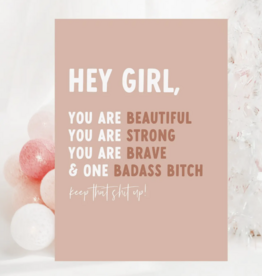 You Are Beautiful, Strong, Brave Card