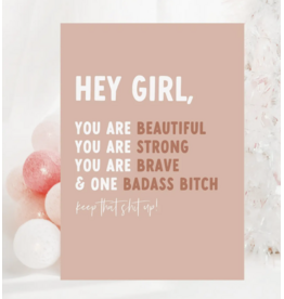 You Are Beautiful, Strong, Brave Card