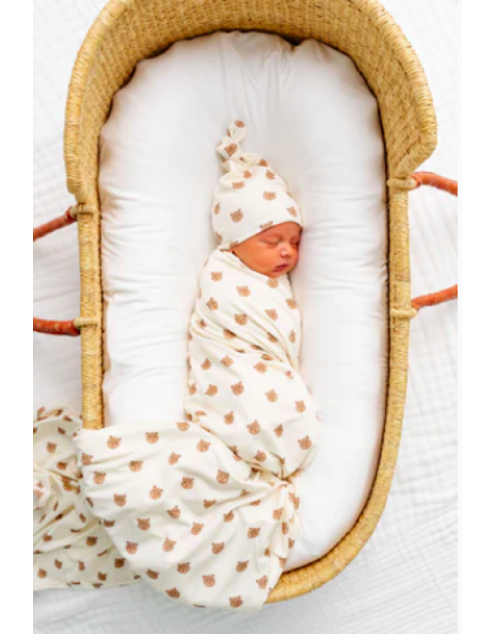 Teddy Swaddle Blanket, 48x48