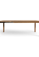 Fawn Extension Dining Table - Smoked Chestnut