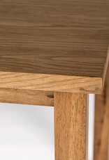 Fawn Extension Dining Table - Smoked Chestnut