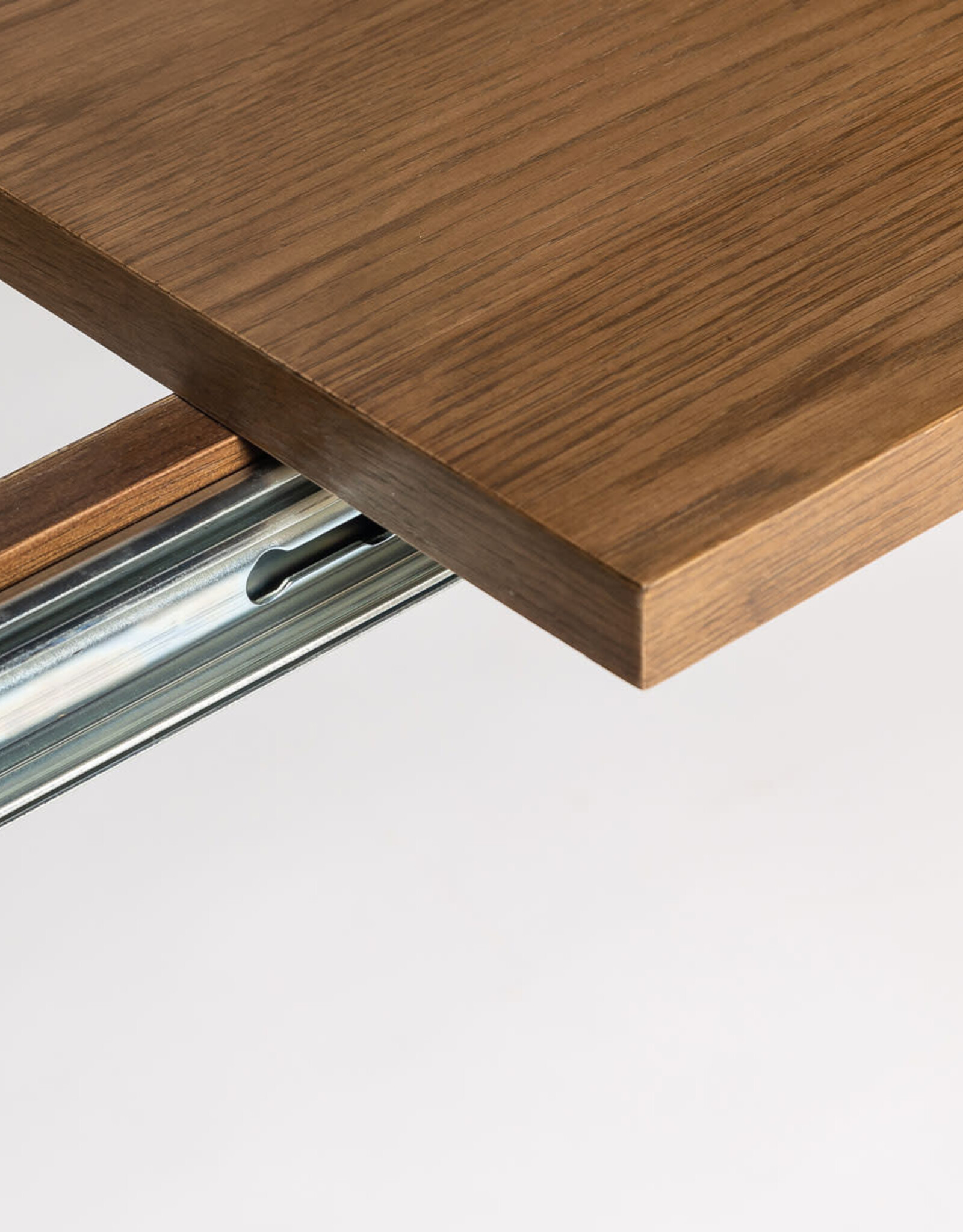 Fawn Extension Dining Table - Smoked Chestnut