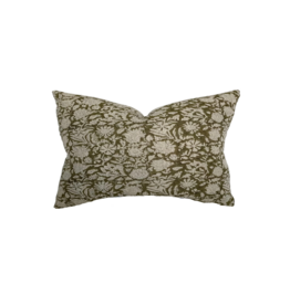 Sienna Handblock Pillow, 14x20