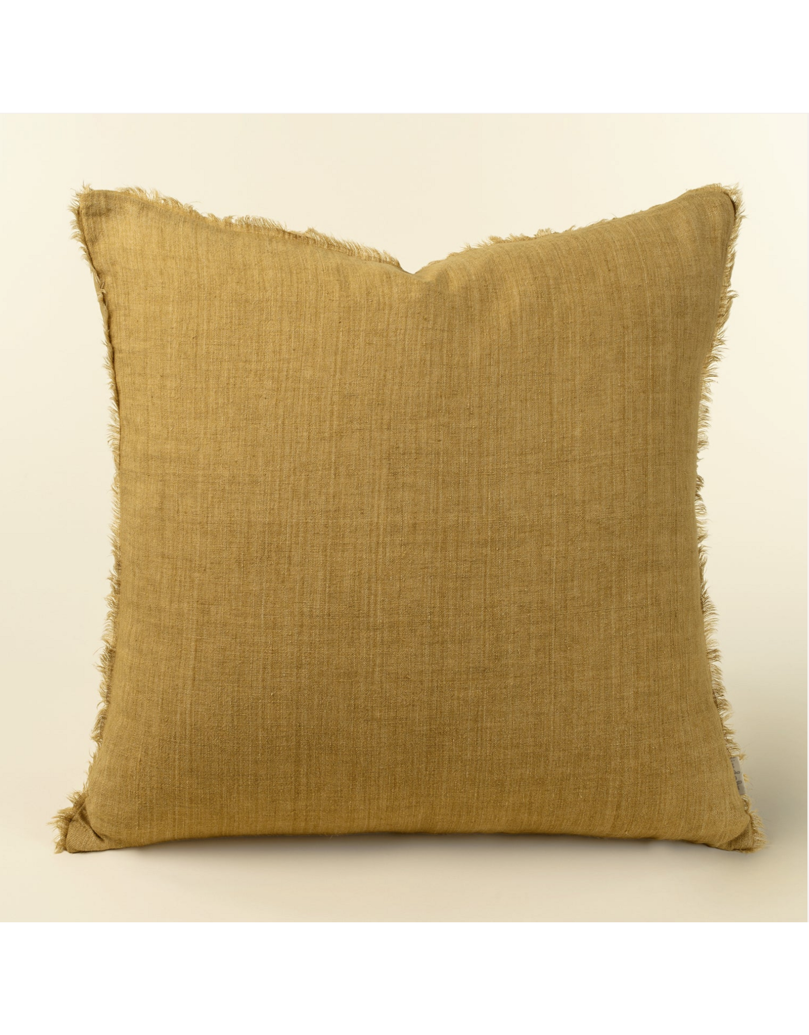Lina Linen Pillow, Honey 24x24