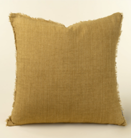 Lina Linen Pillow, Honey 24x24