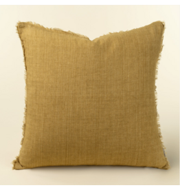 Lina Linen Pillow, Honey 24x24