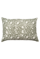 Eden Linen Pillow, Sage 16x24
